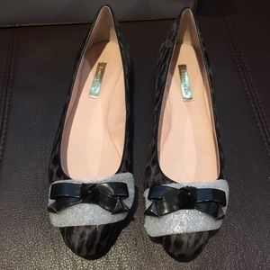 Louise et Cie leopard flats